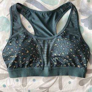 ZYIA Leopard Bomber Sports Bra